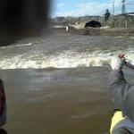 Видео порог Пашийский прижим весна 2016 года